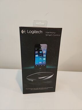 Logitech Harmony Smart Control Hub & Remote Alexa Google Phone Untested As-Is